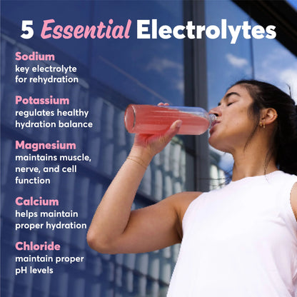 Sport Electrolyte Hydration Drink Mix Tablets, Mixed Flavors, 30 Servings