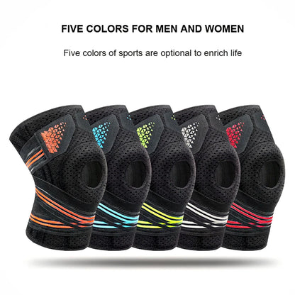 1PCS Adjustable Knee Braces with Side Stabilizers &amp; Patella Pads,Knee Support for Knee Joint Recovery or Injury Prevention