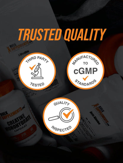 Bulksupplements BCAA 2:1:1 Capsules, Dietary Supplement, Muscle Growth &amp; Recovery, 240 Capsules