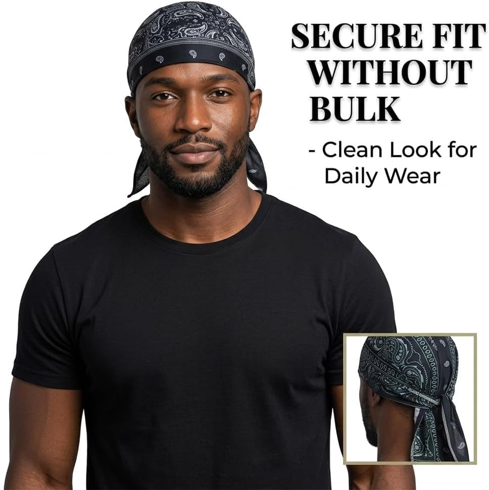 Elastic Cycling Sports Cap Skull Caps Bandana Stretch Cooling Headscarf Paisley Cool Helmet Wrap Pirate Scarves Hat