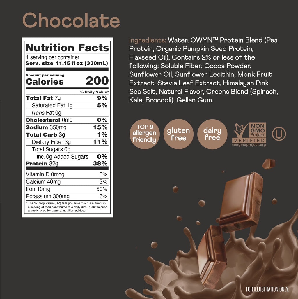 (12 Pack)  32G Pro Elite Chocolate Flavored Protein Shake - 11.15 Fl Oz, 4 Count