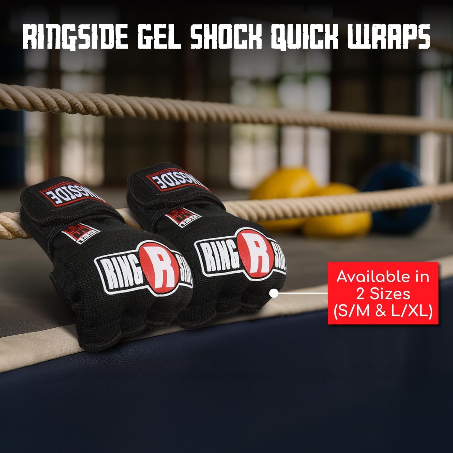 Gel Shock Quick Wraps, Impact-Absorbing Hand Wraps with Secure Support, Ideal for Boxing, MMA, Muay Thai, and Martial Arts, Inner Boxing Gloves for Men and Women