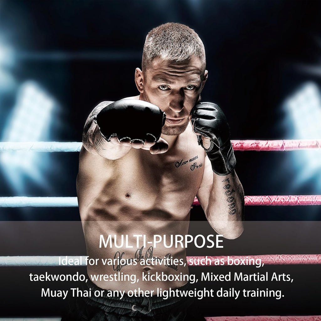 Boxing Gloves and Headgear Set for Adults 2 Pair Gloves and 2 Head Guards | Adult Sparring Gear Set with Open-Palm Gloves and Padded Headgear for Boxing, MMA, Kickboxing and Muay Thai Training.