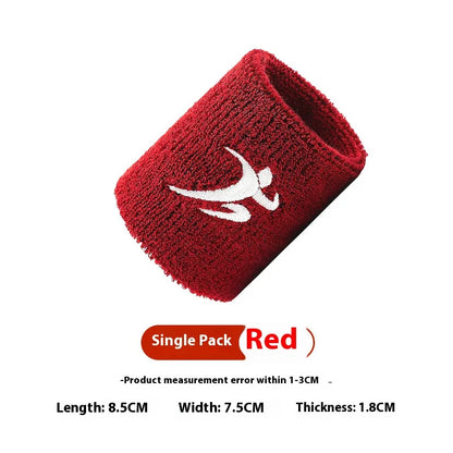 Sports Wristbands for Men Women - Breathable Sweat Absorbing Wrist Support for Running Basketball Tennis Gym Fitness Workout