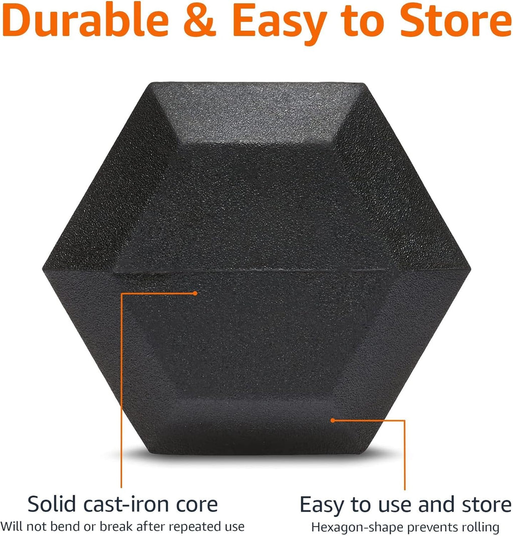 Rubber Hex Dumbbell Hand Weight