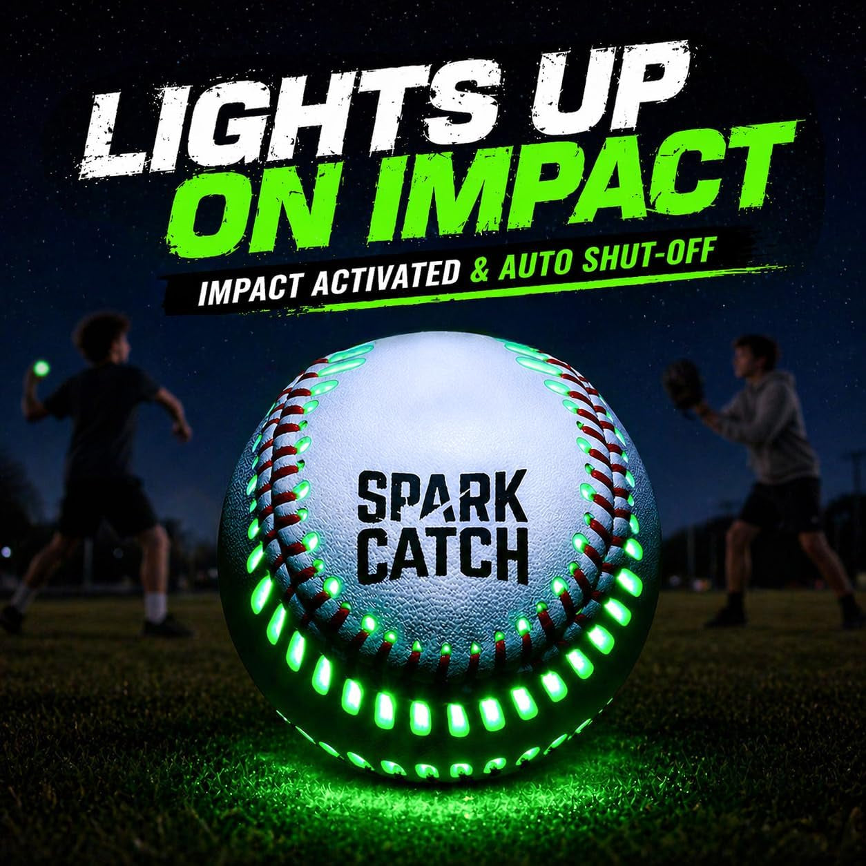 Light up Baseball, Glow in the Dark Baseball, Sports Gear Accessories Gifts for Boys 8 9 10 11 12 13 14 15 Years Old, Kids Teens All Ages Gift Ideas