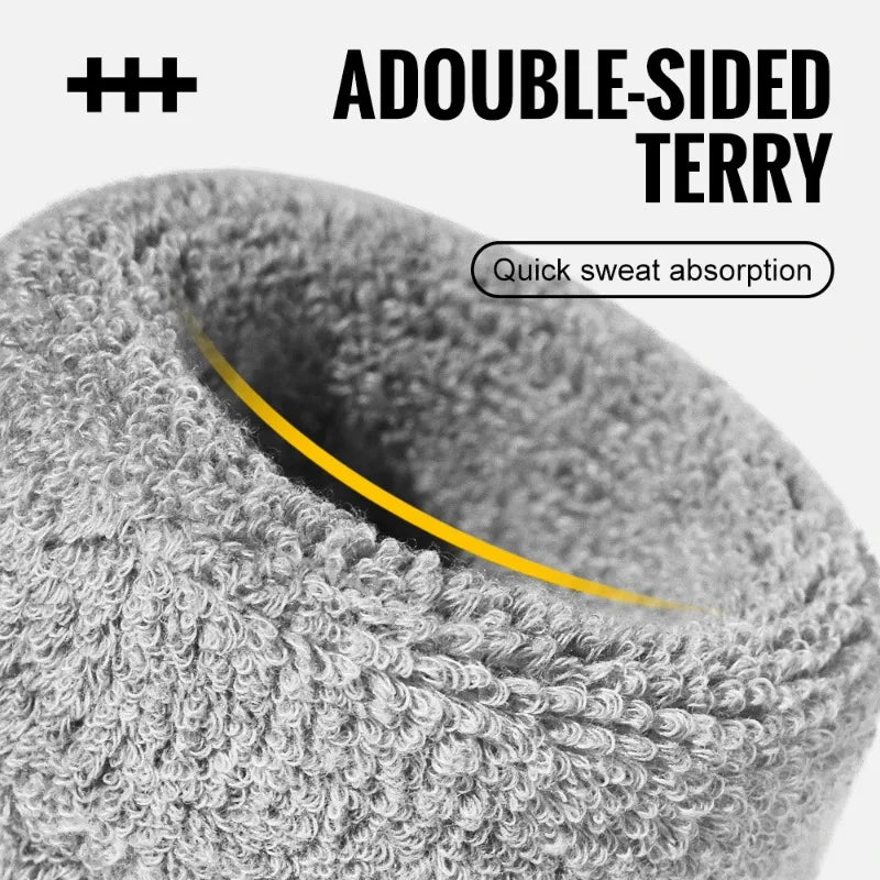 1/2Pcs Wristbands Sweatbands Absorbent Stretchable Wrist Bands for Working Out Quick Drying Wrist Sweat Bands for Fitness