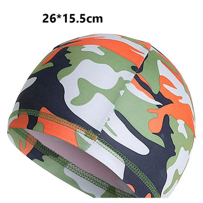 26*15.5Cm No Discoloration Sports Accessories Breathable Caps Sweat Wicking Cycling Running Hat Outdoor Cooling Cap