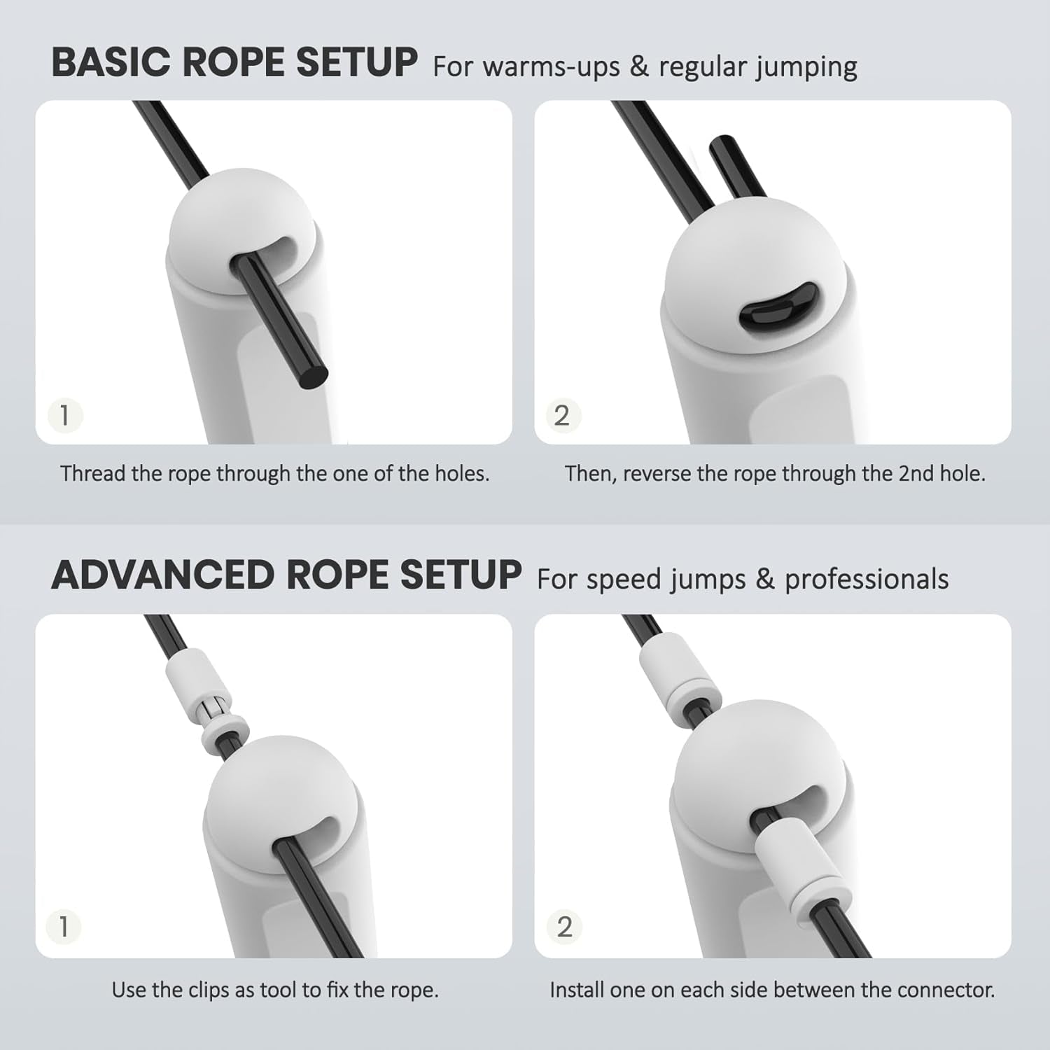 Digital Jump Rope with Smart Counter & Timer - Adjustable Speed Skipping Rope for Fitness, Weight Loss, Boxing, MMA - Tangle-Free Ball Bearings & Anti-Slip Handles for Men, Women, Kids.(Check 2026 New Evolution for 3S Rope Swap)