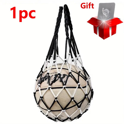 Basketball Net Bag Thick Woven Net Basketball Storage Durable Nylon Training Net Bag for All Kinds of Balls ﻿