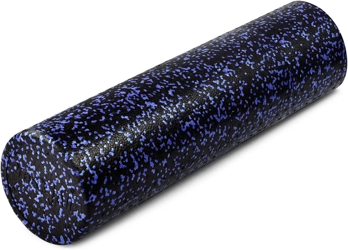 24Inch Exercise Foam Roller EPP Blue Speckled