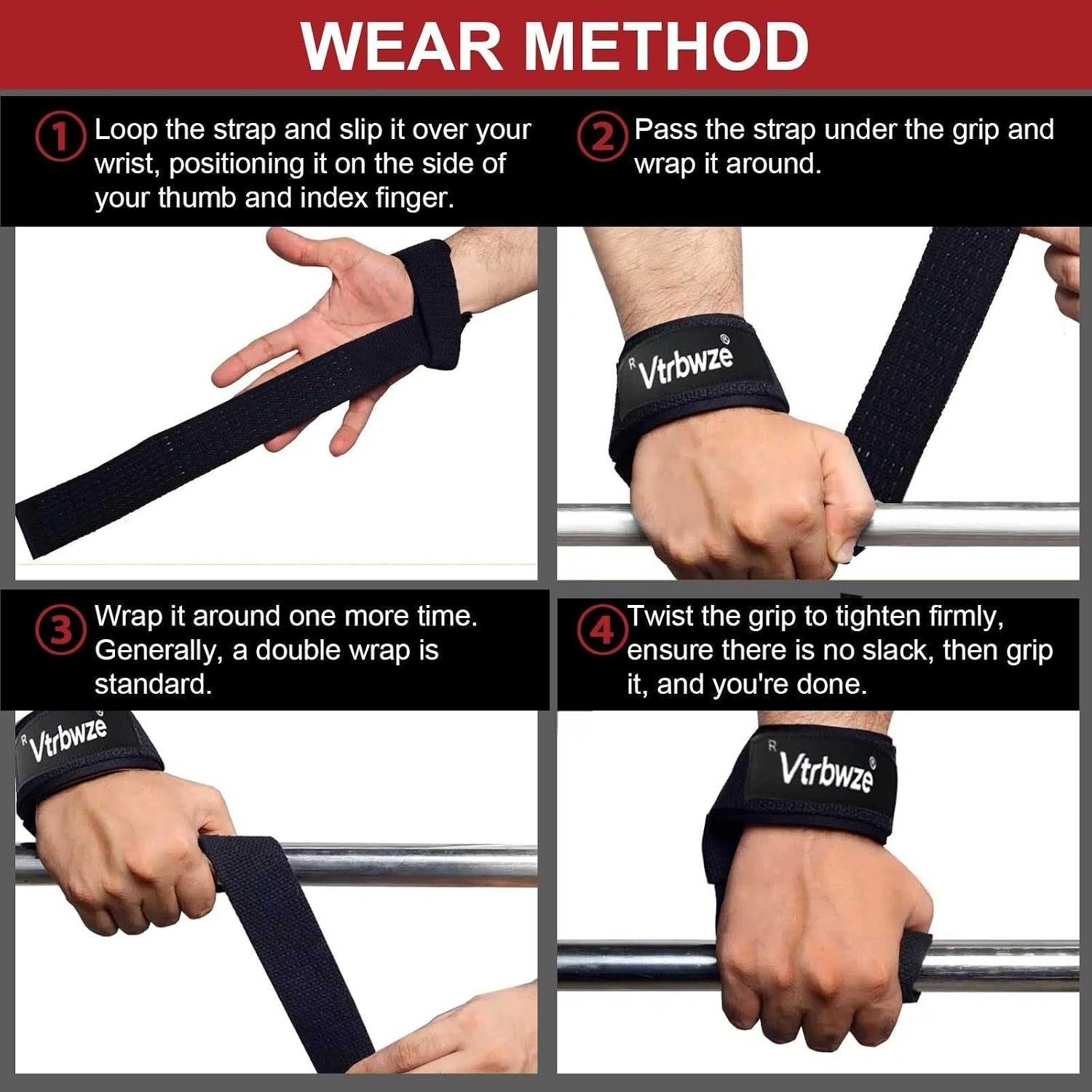 Gym Lifting Straps for Weightlifting & Deadlift - Non-Slip Silicone Grip, Padded Wrist Support for Bodybuilding, Workout & Strength Training, Unisex Design for Men & Women