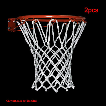 1Pair Basketball Rim Mesh Net Standard Sports Basketball Net Loops Outdoor Sports Basketball Hoop Net Accessories
