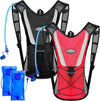 2 Pack Hydration Backpack Pack with 2L Water Bladder, Hiking Backpack with Hydration Bladder Water Rucksack Backpack Bladder Bag Cycling Bicycle Bike/Hiking Climbing Pouch