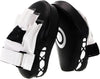Boxing Curved Focus Punching Mitts- Leatherette Training Hand Pads Karate Muay Thai Training Gloves with Adjustable Strap