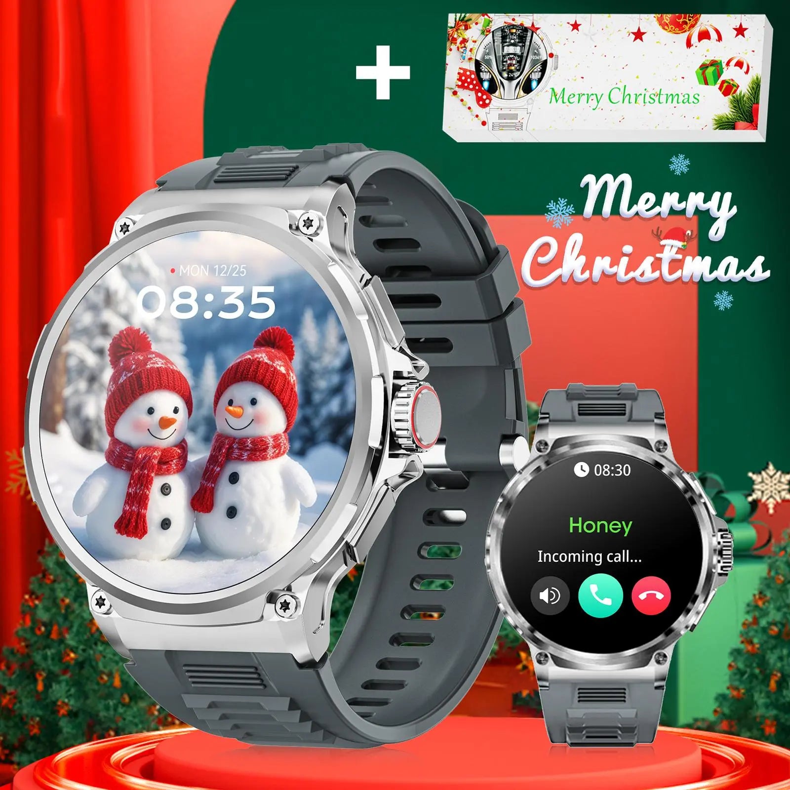 Multifunctional Smart Watch, Smartwatch with Calls, Fashion Digital Watch with Answer/Make Calls &amp; 100+ Sport Modes, Waterproof Sports Watch for Women &amp; Men