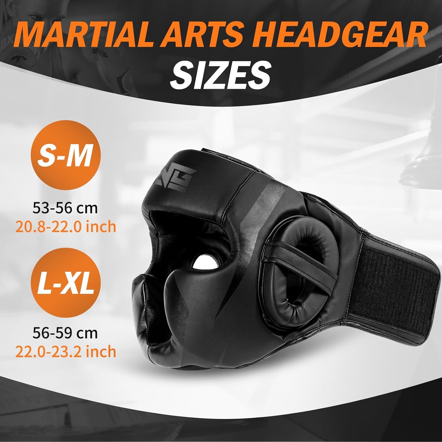 Boxing Headgear for MMA, Muay Thai,Sparring Training | Head Gear for Kickboxing,Grappling, Sparring, Kickboxing, Muay Thai,Karate, Taekwondo,Martial Arts