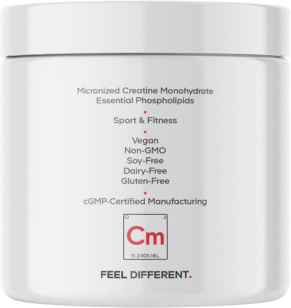 Liposomal Creatine Powder Supplement, Pure Creatine Monohydrate 5000Mg, Pre Workout & Post Workouts - Unflavored Creatine, Micronized Creatine Powder - Creatinine for Sports - 30 Servings