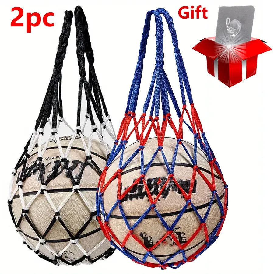 Basketball Net Bag Thick Woven Net Basketball Storage Durable Nylon Training Net Bag for All Kinds of Balls ﻿