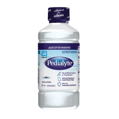 (4 Pack)  Electrolyte Drink, Unflavored, 1 Liter