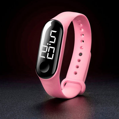 Led Electronic Sports Luminous Wrist Timer Sensor Watches Men Wrist Watch and Women Watches Digital Watch with Stopwatch Women&