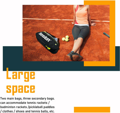 Tennis/Badminton Racket Bag,Single Shoulder Racket Bag Racquet Bag,Waterproof and Dustproof.