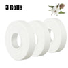 3/6Pcs Athletic Tape for Fingers Feet Sweat Volleyball Tape for Jiu Jitsu Bouldering Rock Climbing1.5Cm (White) Easy Tear