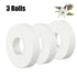 3/6Pcs Athletic Tape for Fingers Feet Sweat Volleyball Tape for Jiu Jitsu Bouldering Rock Climbing1.5Cm (White) Easy Tear