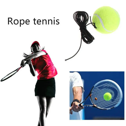 New Professional Tennis Training Ball with Elastic String Bounce Ball with Elastic String Portable Tennis Training Ball