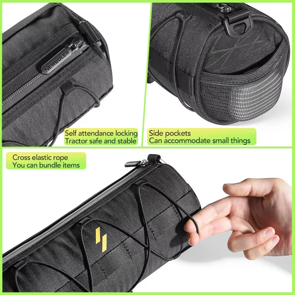 New Handlebar Bag Bicycle Bags Frame Pannier Bag Multifunction Portable Shoulder Bag Bike Accessorie