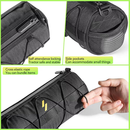 New Handlebar Bag Bicycle Bags Frame Pannier Bag Multifunction Portable Shoulder Bag Bike Accessorie