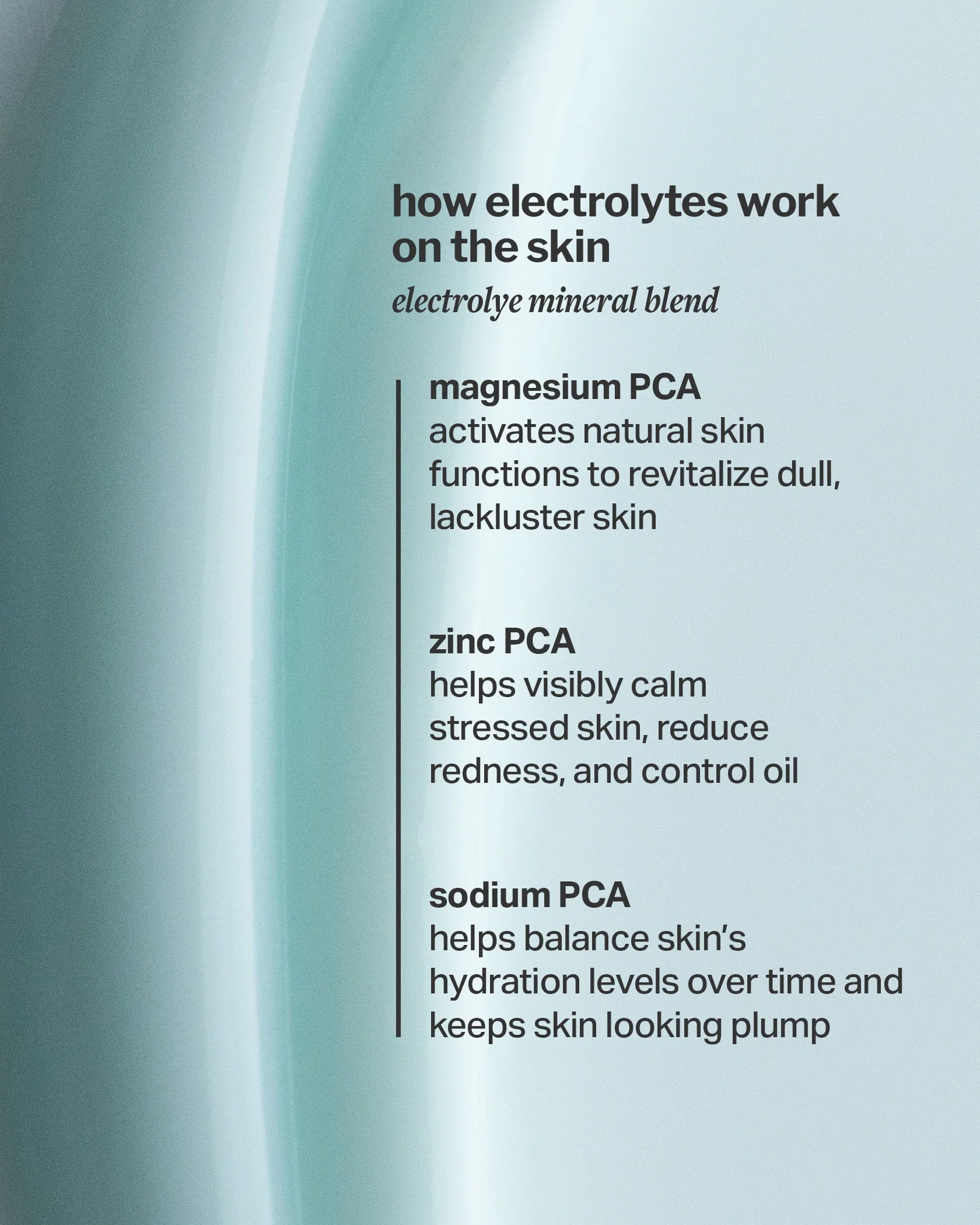 Electrolyte Water Cream