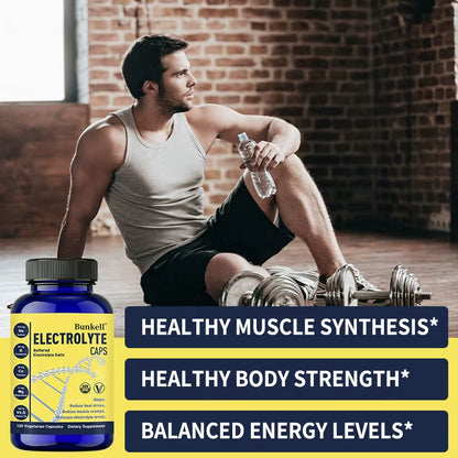 Premium Electrolyte Capsules - Maintaining Electrolyte Levels, Sports Recovery,Energy Health,Dietary Supplement