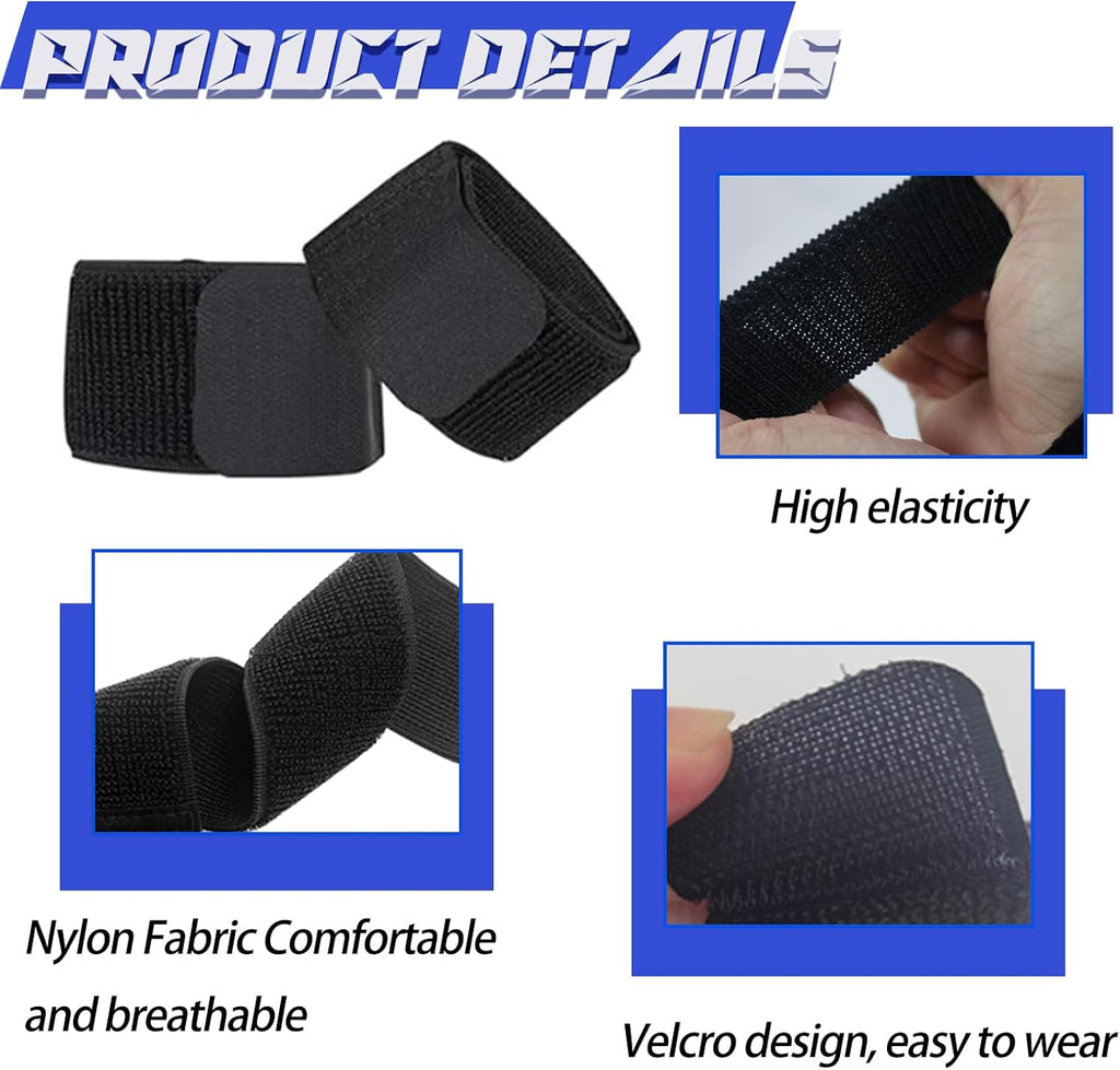 Mini Shin Guards Soccer Kids,Small Protective Gear with Fixed Straps | 2 Pairs Small Tiny Shin Pads Match Equipment Protective Tiny Shin Guards Soccer for All Ages