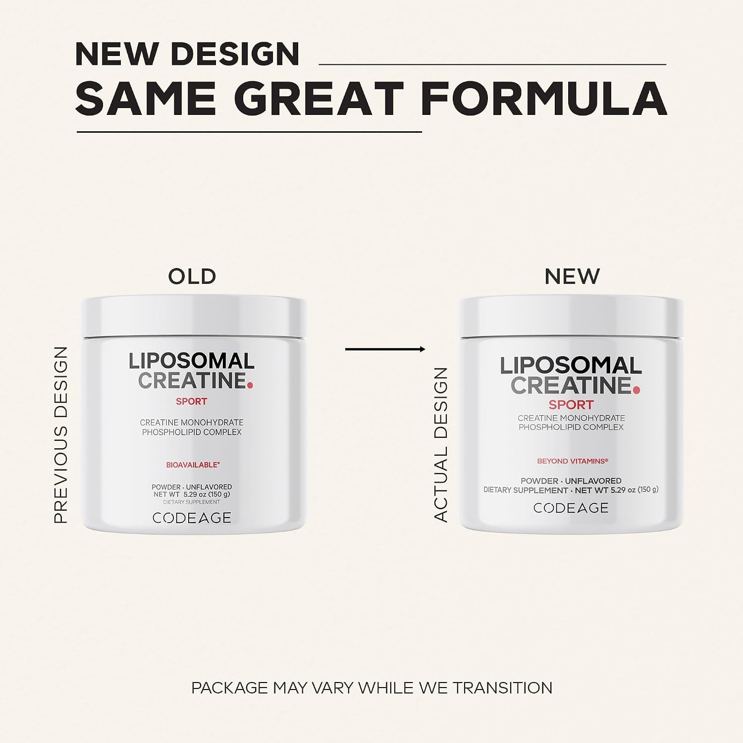 Liposomal Creatine Powder Supplement, Pure Creatine Monohydrate 5000Mg, Pre Workout & Post Workouts - Unflavored Creatine, Micronized Creatine Powder - Creatinine for Sports - 30 Servings