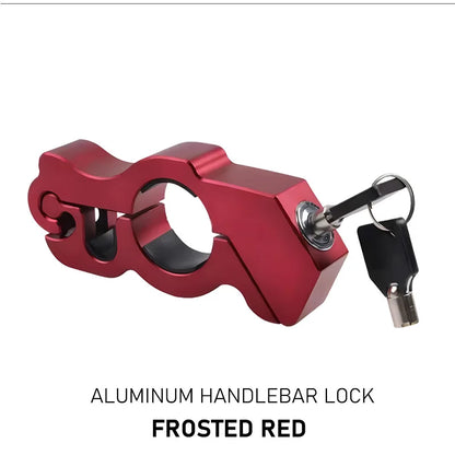 Motorcycle Lock Heavy Duty for Grip Lock Throttle Lock Brake Locks anti Theft Locks Front Brake on Dirt Bike Moped Scooter Lock