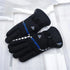2PCS Men Waterproof Winter Cycling Gloves Windproof Outdoor Sport Cycling Gloves Riding Bicycle Riding Motorcycle Warm Gloves