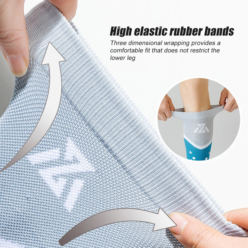 1Pair Calf Compression Sleeves for Men Women - Leg Compression Sleeve-Footless Compression Socks for Shin Splint &amp;Varicose Vein
