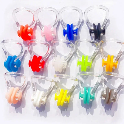 Soft Silicone Swimming Nose Clip High Quality Reusable Comfortable Diving Surfing Swim Nose Clips for Adults Children 1PCS