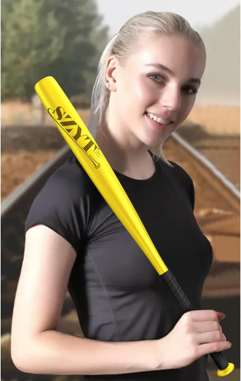 32 Inch Baseball Bat Softball Bat T-Ball Bat Home Defense Self-Defense Aluminum Alloy Lightweight High Gloss