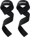 Gym Lifting Straps for Weightlifting & Deadlift - Non-Slip Silicone Grip, Padded Wrist Support for Bodybuilding, Workout & Strength Training, Unisex Design for Men & Women
