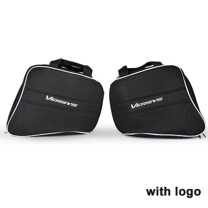 For Kawasaki Versys 1000 650 2015-2021 for KQR 28L Hard Saddlebag Liner Set Saddle Bags Travel Waterproof Trunk Bag Luggage Bags