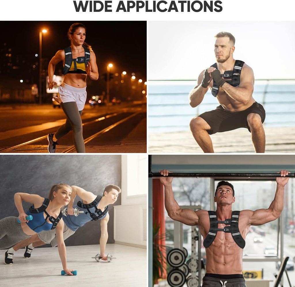 Weighted Vest Men Women, Weight Vest for Women Workout Equipment for Strength Training Running