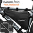 Bike Bicycle Bag Front Tube Frame Handlebar Waterproof Cycling Bags Triangle Pouch Frame Holder Bicycle Accessories