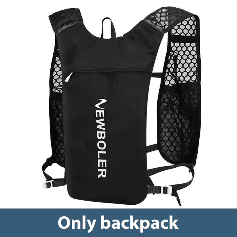 Breathable Hydration Vest Trail Running Backpacks Lightweight Cycling Run Jogging Marathon Backpack Riding Climbing Bag