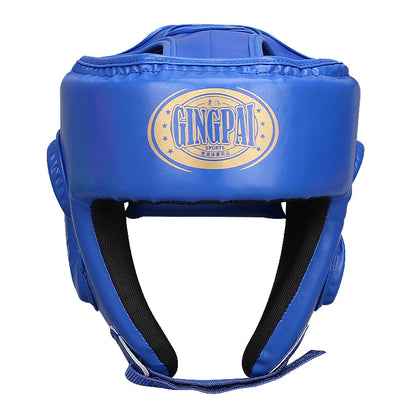 Boxing Head Protection Fully Enclosed Combat Protective Gear, Muay Thai Helmet, Free Combat, Sanda Head Cover,Headgear