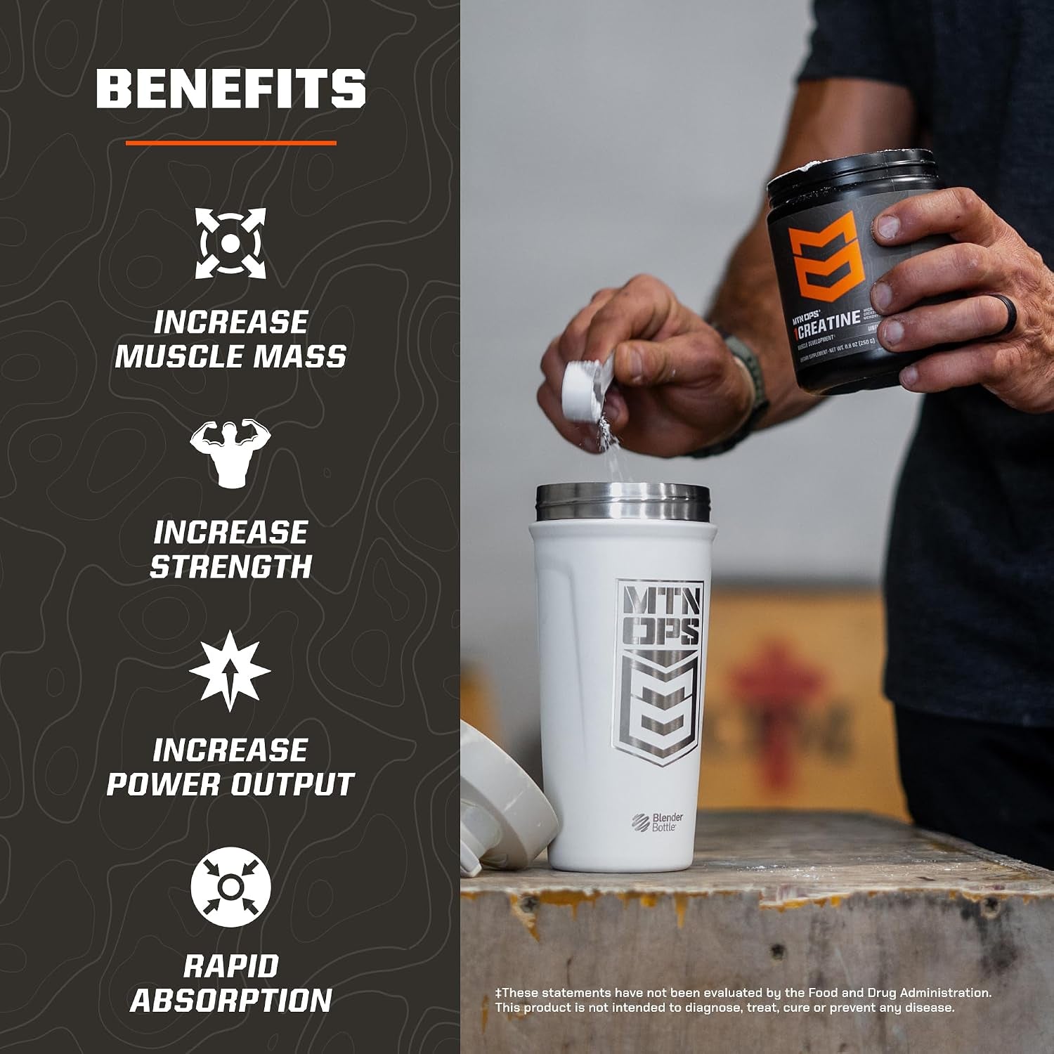 Creatine Monohydrate Powder for Strength, Unflavored | 5G Micronized Creatine Monohydrate, Muscle Strength & Recovery, Unflavored, 50 Servings