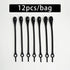 12Pcs Stretch Silicone Shoelaces No Tie Shoe Laces Elastic Laces Sneakers Adults Kids Lazy Shoelace for Shoes Rubber Zapatillas