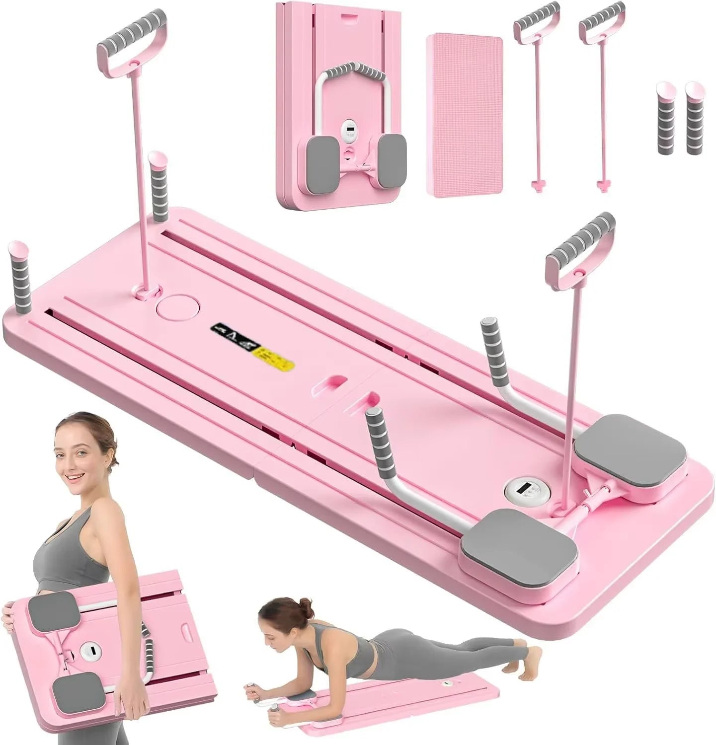 Multifunctional Fitness Board Exercise Pilates Board Push-Up Stand Set Fitness and Muscle Training Device Yoga Workout Equipment