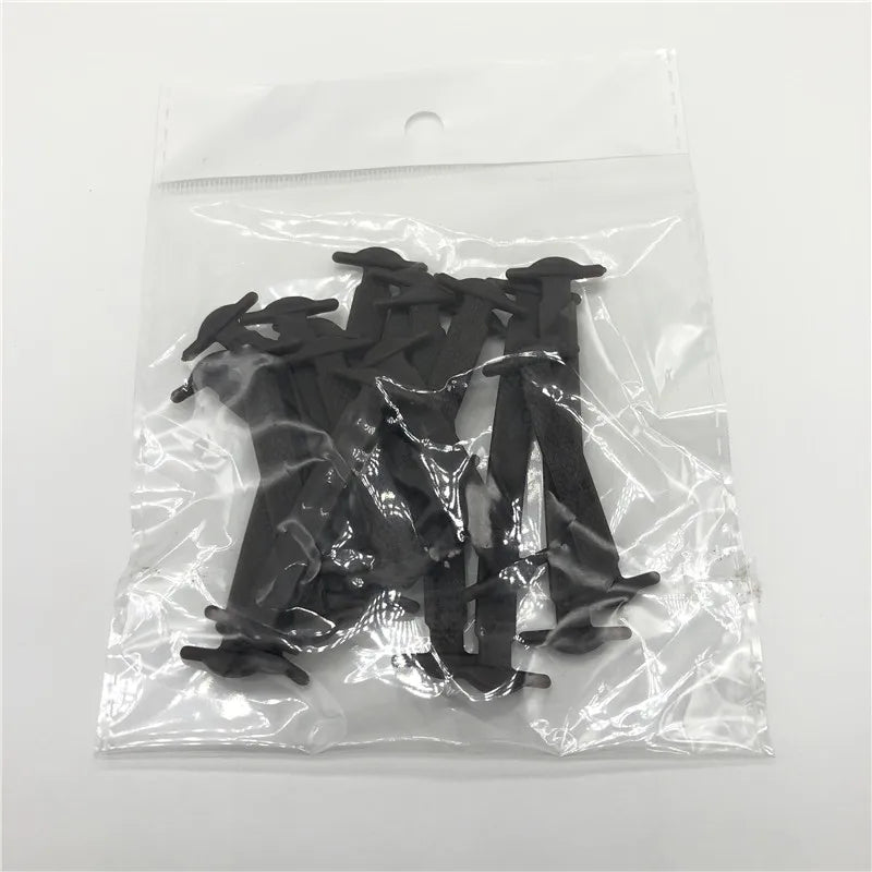 16Pcs/Lot Silicone Shoelaces No Tie Shoelaces 12 Colors Elastic Lace Shoelace Creative Lazy Silicone Laces Rubber Lace
